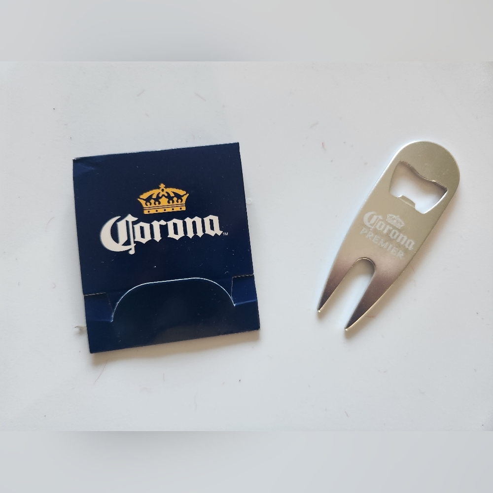 Corona Golf Tees and Bottle Opener